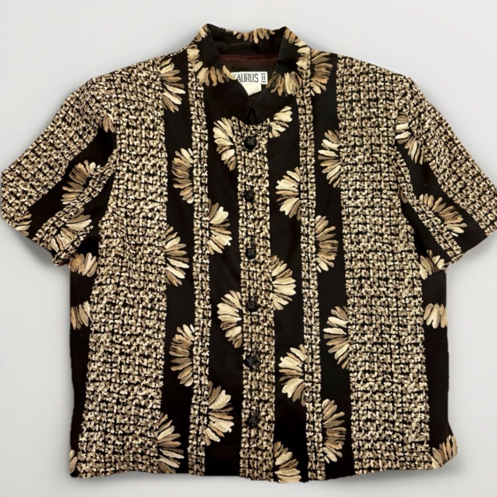 Taurus II Mandarin Collar Button-Down